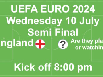 Placeholder for semi-final match in UEFA Euro 2024 match which England would reach if they won their knock-out matches