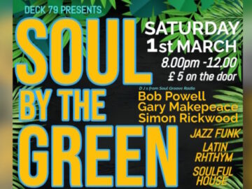 Soul by the Green poster promoting Sat 1st March 2025 event